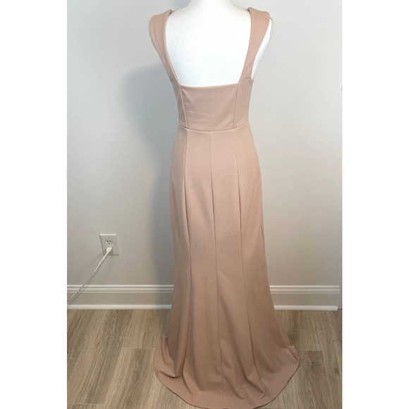Show Me Your Mumu Paris Gown in Dusty Blush Stretch Size Medium New - Picture 12 of 16